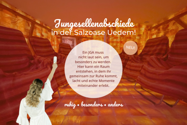 Junggesellenabschied in der Salzoase Uedem!